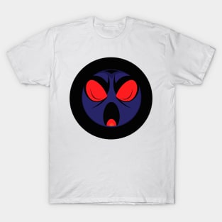 Scary halloween toon creature face T-Shirt